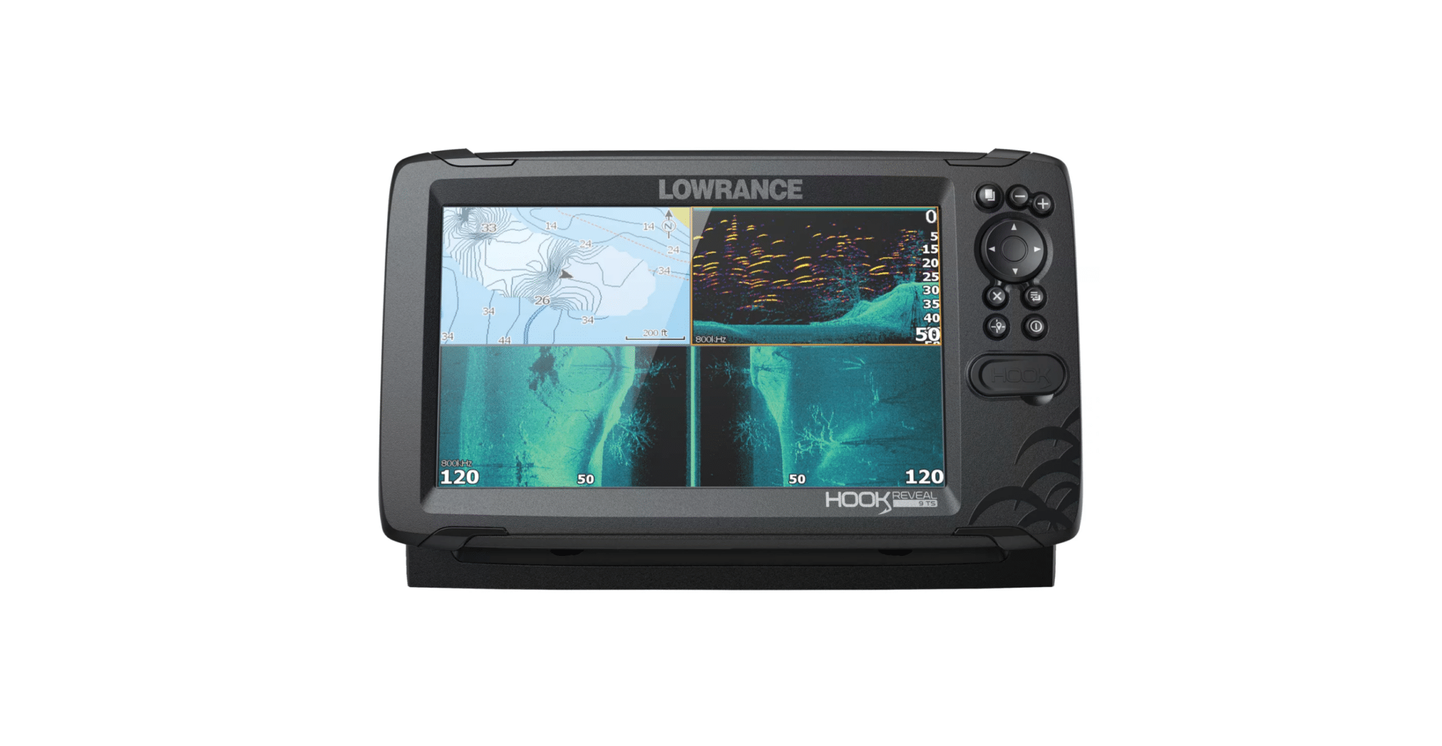 Details about   Lowrance Hook² 12 TripleShot 